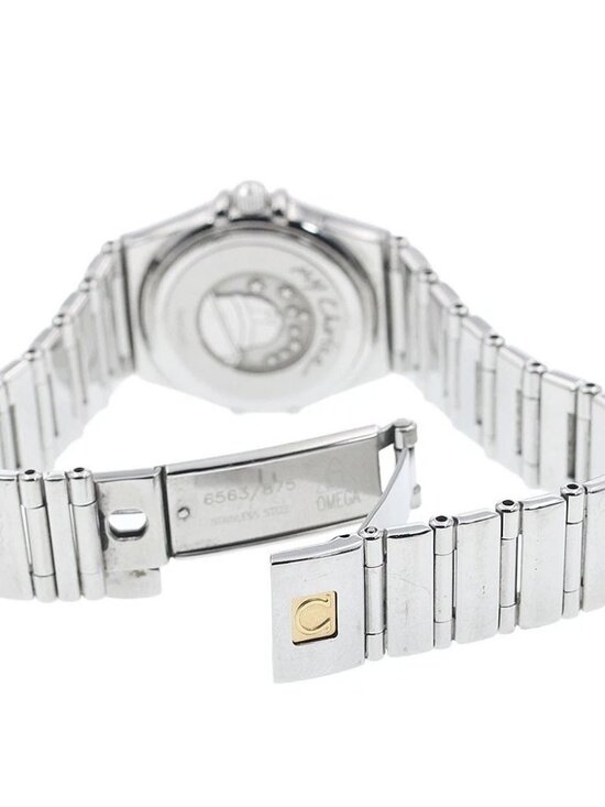 OMEGA Constellation Mini My Choice 1561.51 gray Dial Quartz  display picture 2